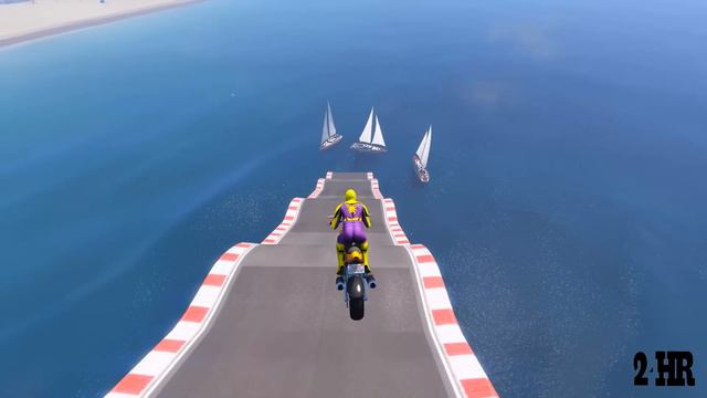 GTA 5 Rainbow Spiderman Water Fails (Euphoria Physics/Ragdolls) #14 смотреть онлайн