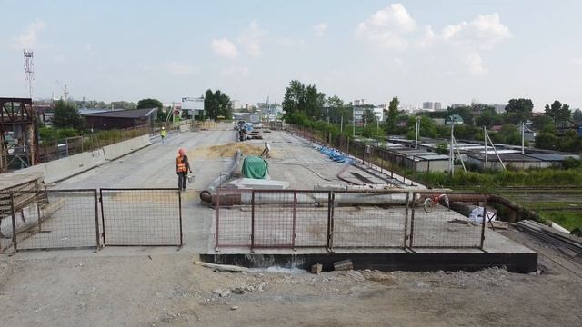 Капитальный ремонт путепровода через ул. Загородная - ул. Северная смотреть онлайн