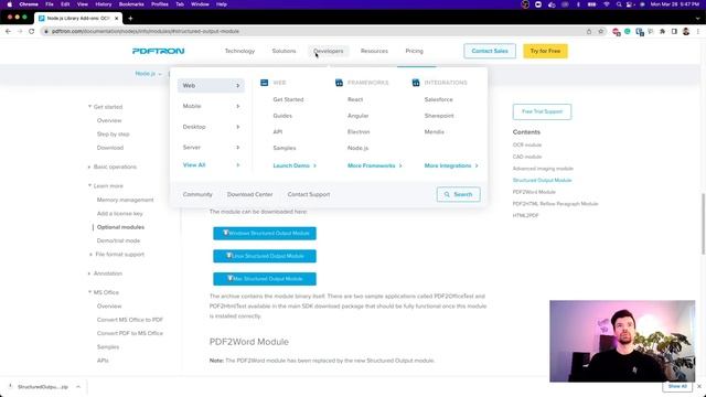Convert PDF to Office (DOCX, XLSX, PPTX) - Build PDF App with Node (JavaScript) and PDFTron смотреть онлайн