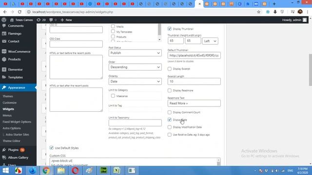 Recent posts widget with thumbnail and excerpt in wordpress смотреть онлайн