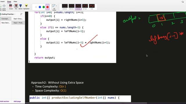 238. Product of Array Except Self | Leetcode | Java Solution смотреть онлайн