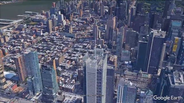 Google Earth Imagery - The New York Times Building