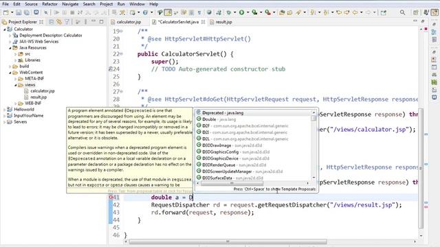 Bài 1.3 Viết chương trình Calculator java jsp servlet смотреть онлайн