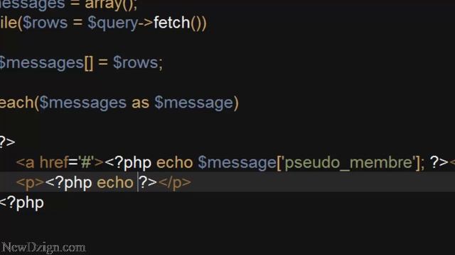 Tutoriel PHP/jQuery : Discussion instantanée | Partie 4 | By NewDzign смотреть онлайн