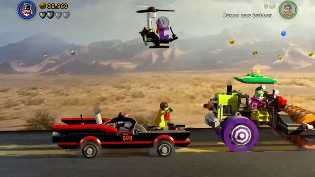 LEGO Batman 3: Beyond Gotham Walkthrough - 1966 Bonus Level - Same Bat-Time! Same Bat-Channel! смотреть онлайн