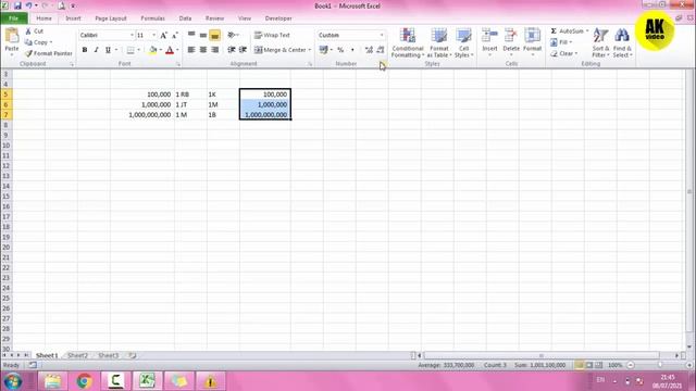 MERUBAH ANGKA RIBUAN DI EXCEL | 1000 = 1K смотреть онлайн