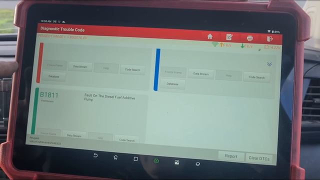 Peugeot Expert New Eolys Tank Won't Work? P1434 U1F3C No Communication B1811 смотреть онлайн