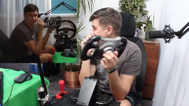 Штурвал для автосимуляторов обновление игрового места Pomeo007 Pomeo*007 Assetto Corsa Competizione