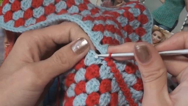 Сшиваем детали(мотивы) соединительным столбиком.avi смотреть онлайн