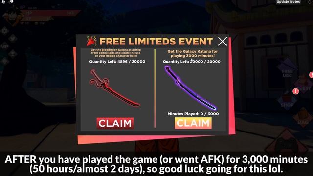 [LIMITED EVENT] How to get the GALAXY KATANA in ANIME DIMENSIONS SIMULATOR | Roblox смотреть онлайн