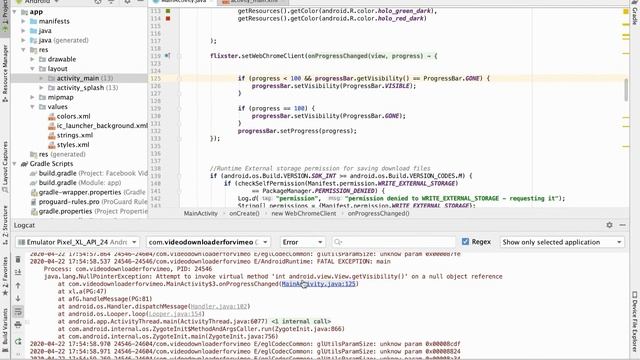 App Crash Without Any Error in Code || How to Fix || Android Studio || Webview App смотреть онлайн