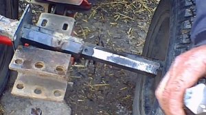 лопнул вал оси мотоблока ф 32.
