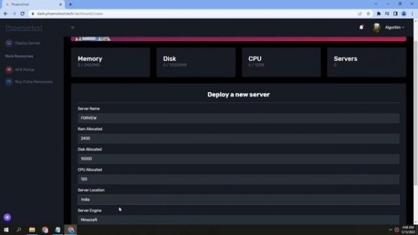 New Free 24/7 Minecraft Server Hosting ASIAN AND SINGAPORE NODE 2023 phoenixhost HOSTING
