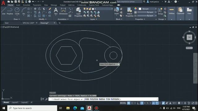 Drawing a Special Cam using autocad(by:Mark M. Pesico) смотреть онлайн