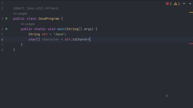 Java Program to Convert String to Char Array | Java Examples смотреть онлайн