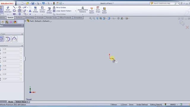 BASIC INTRODUCTION ABOUT SOLID WORKS AND 2D SKETCH TOOLS смотреть онлайн