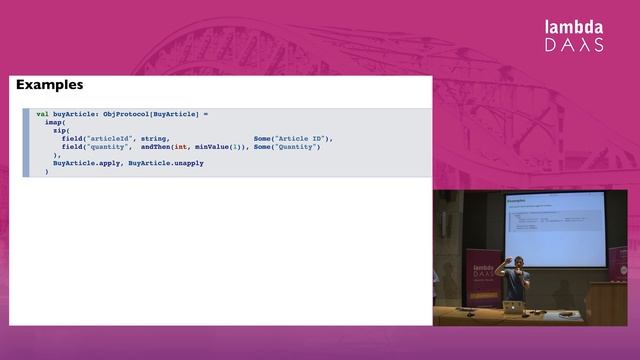 Julien Richard-Foy, Daniel Krzywicki - (...) Documentation Of Your JSON Protocols(Lambda Days 2016) смотреть онлайн