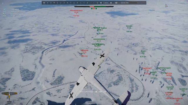 War Thunder BF109 F4 Dogfighting Part 2. смотреть онлайн