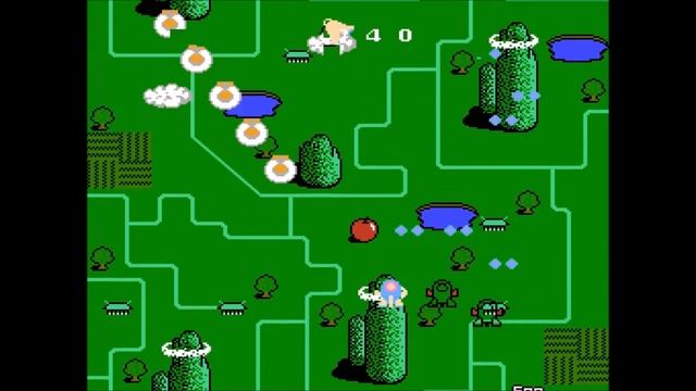 TwinBee обзор Dendy, Nes, Famicom смотреть онлайн