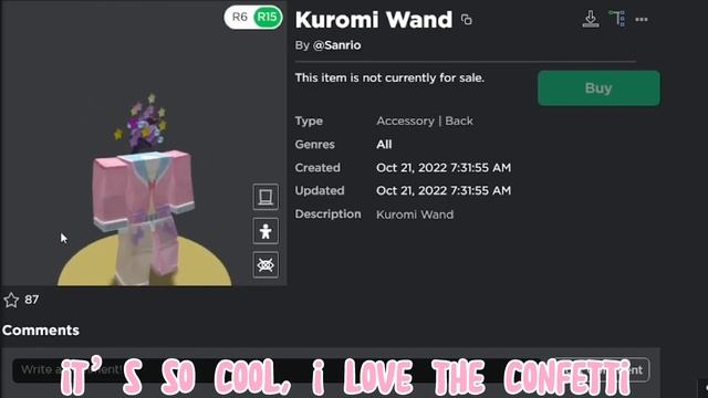 NEW KUROMI ITEMS? Hello Kitty Cafe Roblox Update смотреть онлайн