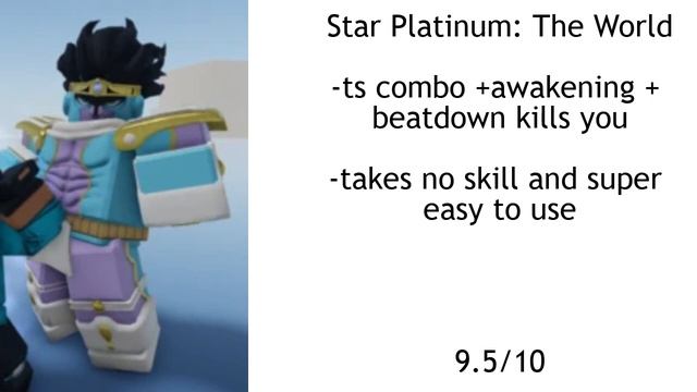 [YBA] My Stand Tier List (Part 2) смотреть онлайн