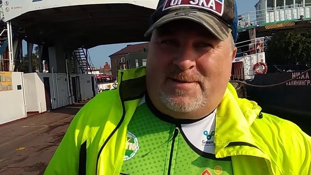 Поездка на Балтийскую косу. Паром. смотреть онлайн