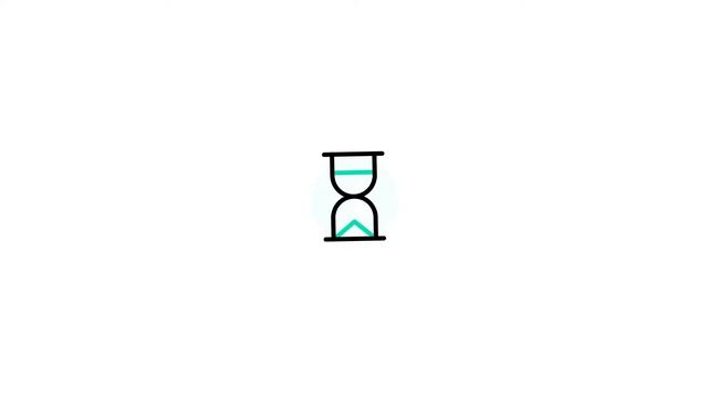 Hourglass Icon Lottie JSON Animation