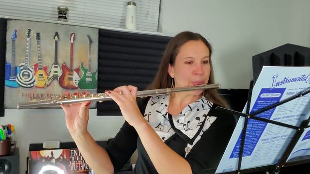 Flute Practice With Me | Rubank Elementary Method For Flute | Lesson 8