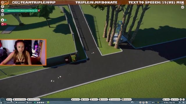 PLEASE! STOP! BREEDING! - Planet Zoo [Part 2] | TripleJump Live! смотреть онлайн