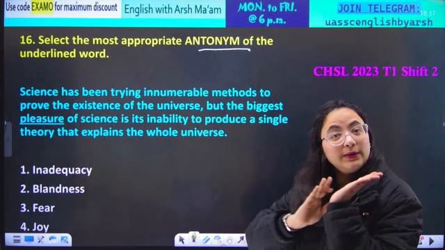 SSC CHSL 2024 | English Previous Year's Questions | CHSL 2023 Tier 1, Shift 3 | Arsh Chhabra смотреть онлайн