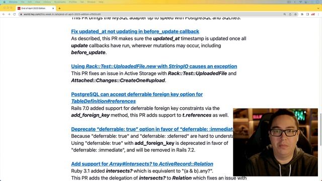 This Week in Rails - April 28th, 2023 смотреть онлайн