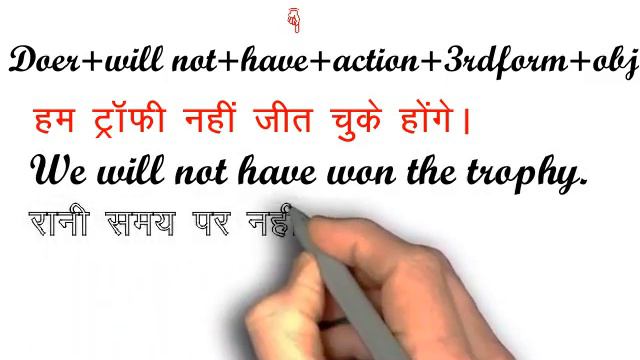 Future Perfect Tense | Use of will have+3|Negative Sentence Rules & Examples in Hindi Part-2 смотреть онлайн