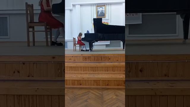 Дашкевич Вероника 10 лет. М. Мухторов Этюд ,,Вечное движение,, смотреть онлайн