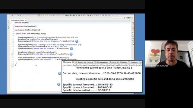 Aula 02 - Datas e horas em Java após Java SE 8 смотреть онлайн