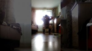 Приседания с гирями 2*32