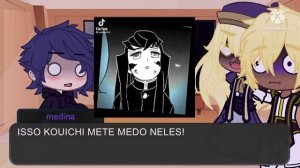 The titans bride react to kouchi as muichiro