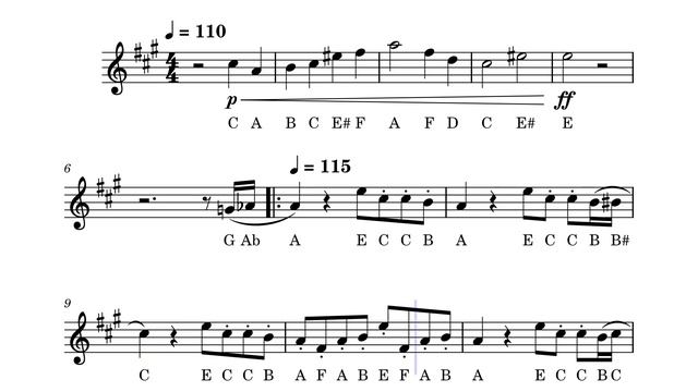 The Amazing Digital Circus Main Theme (With Notes) - Clarinet Sheet Music смотреть онлайн