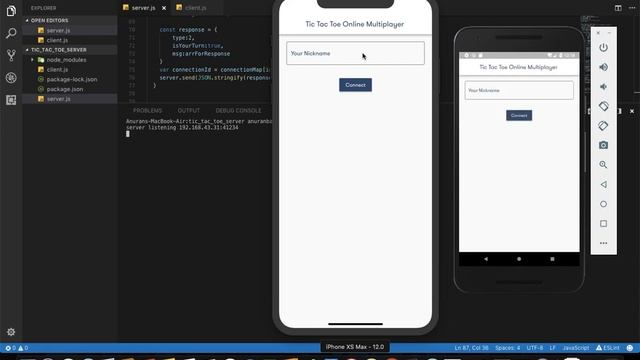 Tic Tac Toe Online Multiplayer Made With Flutter and NodeJS [Source Code] смотреть онлайн