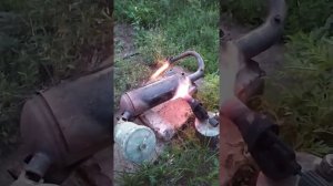 Как почистить трубу скутера