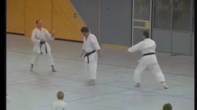 Seienchin _ Kata & Bunkai - Hirokazu Kanazawa   10th Dan Shotokan Karate