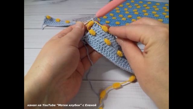 Плед крючком для новорожденного проще некуда . Очень красивый плед с подкладом . Вязание крючком. смотреть онлайн