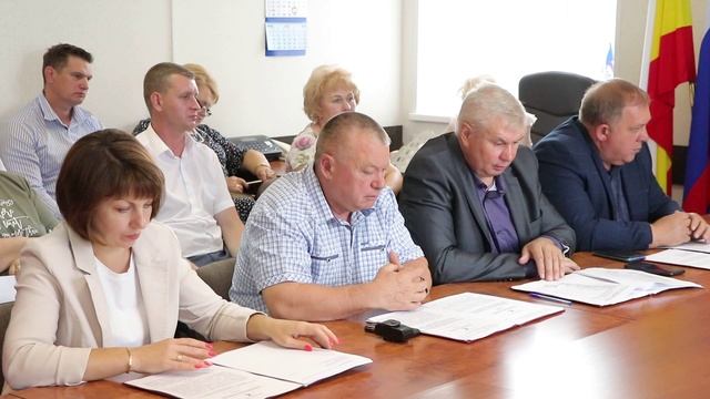 В администрации состоялось очередное заседание Думы.