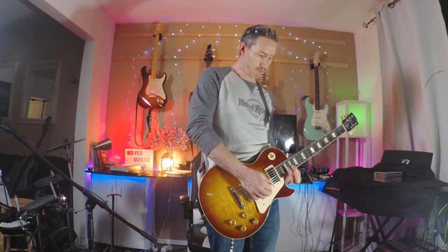 50s reissue Gibson Les Paul in iced tea Blues Improv смотреть онлайн