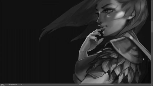 Speedpaint Windranger ARCANA - Photoshop timelapse - DOTA 2 fanart смотреть онлайн