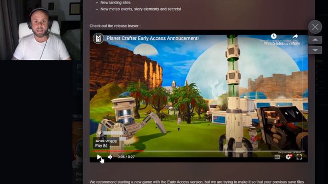 Planet Crafter | Early Access Announcement ! смотреть онлайн