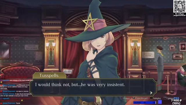 The Great Ace Attorney Chronicles - 43-й стрим: третье дело второй игры смотреть онлайн