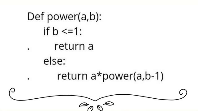 Writing a python program for finding nth power of a number using recursion. смотреть онлайн