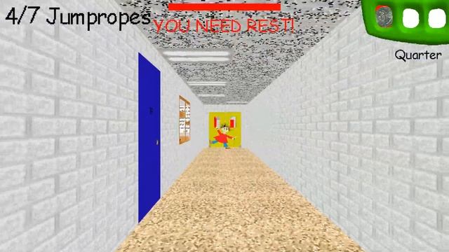 Baldi's Basics But Jumpropes And Notebooks Are Swapped (Baldi's Basics Mod)
