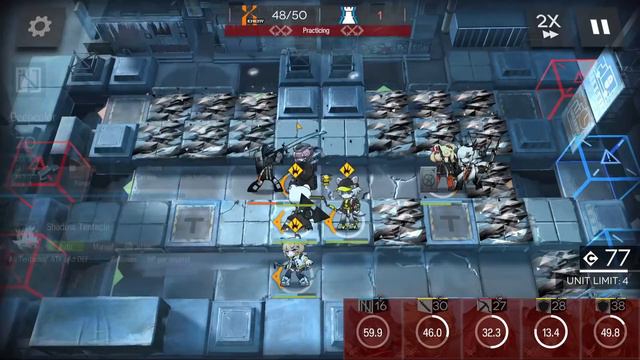 Cesith's Challenge: Arknights Without Using Skills - 6-16 CM Clear