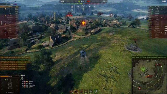 AMX 50 B - 7 ФРАГОВ - 10,6К ДАМАГА World of Tanks смотреть онлайн